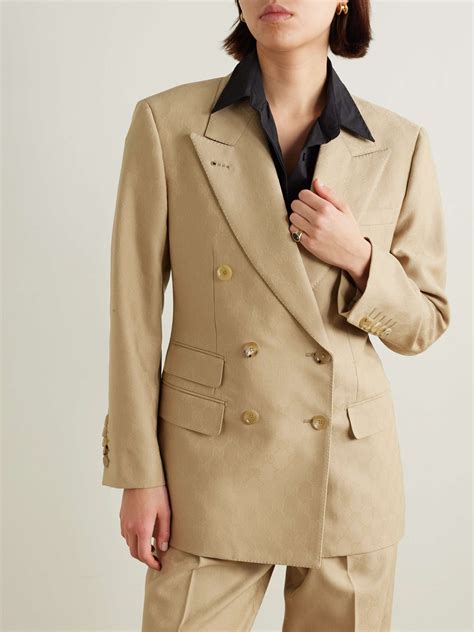 gucci double breasted coat|net a porter gucci coats.